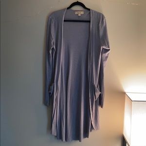 Decree Gray Cardigan Size XL